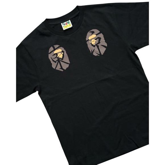 Bape A Bathing Ape Japan Tokyo Harajuku Black Shirt Size S - Picture 3 of 12